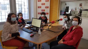 Trois chercheuses grenobloises dans le studio de RCF Isère