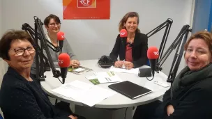 Catherine Tromas et Sandrine Guihéneuf (au premier plan)