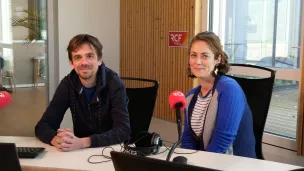 Sébastien Valignat (à gauche) et Marion Bouchacourt - © RCF Lyon