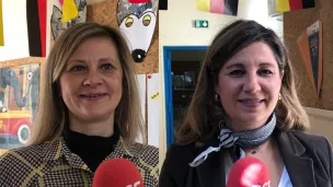 Anne Stémart et Anne Cécile Tigroudja