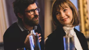 Julien Léonard et Hélène Pichon (Photo : Lorents)