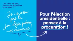 Affiche procuration