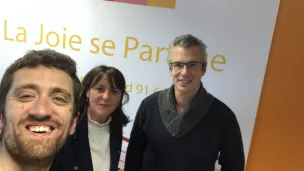 Stéphane Marcelot, Geneviève Colonna d'Istria et Guillaume Bonnaure