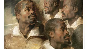 Pierre Paul Rubens, « Quatre études d’une tête », Musées royaux des beaux-Arts, Bruxelles