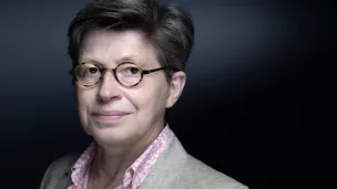 Sr Véronique Margron, présidente de la Corref (Conférence des religieux et religieuses de France), le 09/09/2021 ©JOEL SAGET / AFP