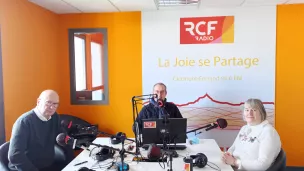 L'enregistrement de l'émission dans les studios de RCF Puy-de-Dôme