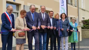 Centre territorial de Santé du Mêle-sur-Sarthe inauguré en présence des élus ®RCF Orne