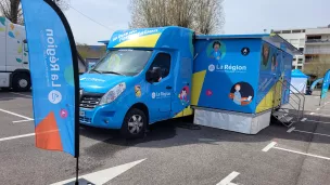 Le Bus de l'Orientation. ©RCF Haute-Savoie 