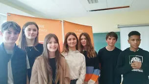 Atelier radio collège Sainte Marie à Ambérieu en Bugey 2022