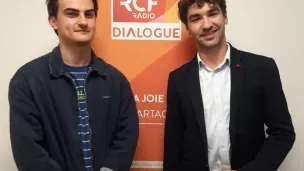 Manoah Michelot et Marvin De Freitas, chargé de la communication et des relations presse