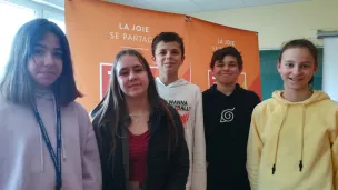 Atelier radio collège Sainte Marie à Ambérieu en Bugey 2022