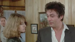 Nathalie Baye et Alain Delon dans Notre histoire (Blier, 1984)