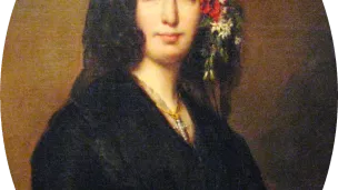 Portrait de George Sand par Auguste Charpentier (1838). © Wikipedia.