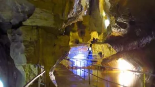 Les grottes de Baume-les-Messieurs ont rouvert au public pour une nouvelle saison touristique ©baumelesmessieurs.fr - Avril 2022