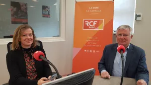 Servane de Germiny et Hubert Barreau ©RCF Haute-Normandie