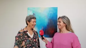 Martine Voisin Blanc et Laurence Chanchorle