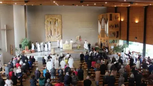 ordination diaconale en l'église Sainte-Bernadette d'Annecy