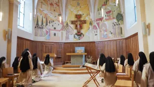 Chapelle du monastère Sainte Claie de Poligny /RCF