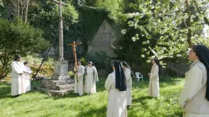 Le chemin de croix de la communauté des Clarisses à Poligny ©Monastère Sainte-Claire de Poligny