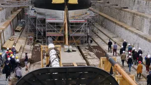 Visite de l'Hermione à Anglet