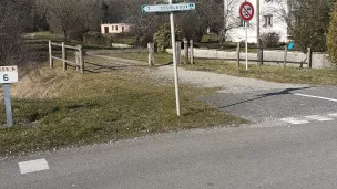 L'ancien chemin de fer entre Courlans et Desnes va être aménagé pour devenir une voie verte ©RCF Jura - Février 2022