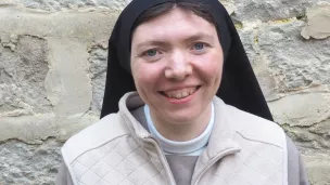 Soeur Claire-Marie est la fille d'Isabelle et Patrick Hardy, installés dans le Territoire de Belfort ©Amélie Gazeau - Avril 2022