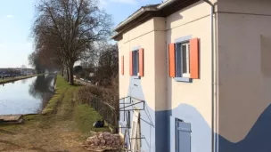 La maison de l'ancien éclusier va retrouver une seconde jeunesse - © Maxime Billmann