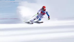 Course de ski