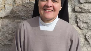 Soeur Anne-Lise, abbesse du monastère de Poligny /Amélie Gazeau