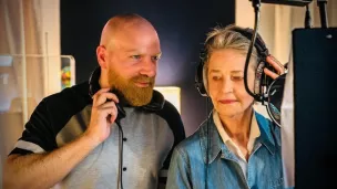 Léonard Lasry et Charlotte  Rampling pour leur duo Via Condotti