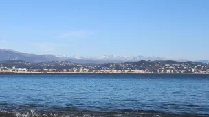 Photo depuis la Plage du Château à Théoule-sur-Mer