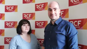 Mathilde Grattepanche et Yann Quéré, du site de podcasts business breton Plein Phare @ Christophe Pluchon, RCF 2022