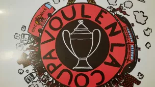 Une des affiches pour soutenir l'OGC Nice - RCF