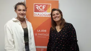 Selma et Morgane Harlé de l'association Sourire à la vie 