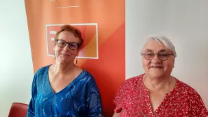 Evelyne Mazaud-Mokaddel et Annick Fesneau DR RCF