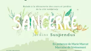 Les Jardins suspendus de Sancerre, le dimanche 15 mai 2022.