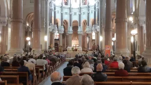 L'assemblée synodale au Sacré-Coeur. DR