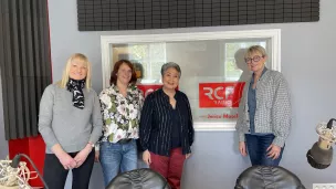 Marjane Vorobieff, Catherine Thisse, Peggy Bourgeois et Michèle Larchez