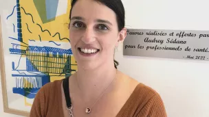 Audrey Sédano fait don de ses tableaux à l'hôpital