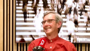 ernard Gaud, ancien co-président du Grand Genève, au micro de RCF Haute-Savoie ©2022 RCF