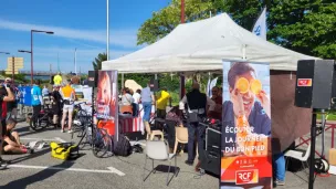 le stand RCF sur l'événement - © RCF en AuRA