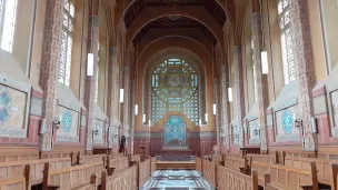 La chapelle de la Maison Saint-Yves, à Saint-Brieuc.