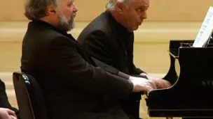 Daniel Barenboim et Radu Lupu