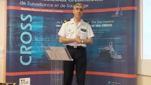 Philippe Michaud, directeur du Centre régional opérationnel de surveillance et de sauvetage de la Méditerranée . Photo TS