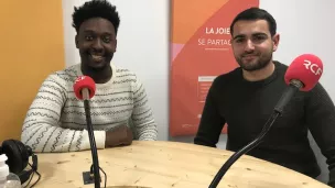 Djilan Soulé, créateur de MasterCV, et Raphaël Dempure, directeur des programmes de l'Accélérateur M 