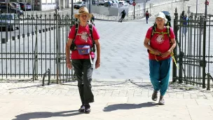 Partis des Saintes-Maries-de-la-Mer, les pèlerins sont arrivés à Marseille après cinq jours de marche