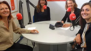 Virginie Sadowski, Julie Calvet, Gaëlle de Christen et Florine Jollivet