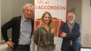 Jean-Luc Bouttier, Vanessa, Laurent Maroleau (de gauche à droite)