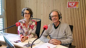 Sylvaine Raballand (à gauche) et Bruno Lalo - © RCF Lyon