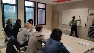 A Angers, l'association Agir ABCD propose des cours de français aux étrangers. ©RCF Anjou